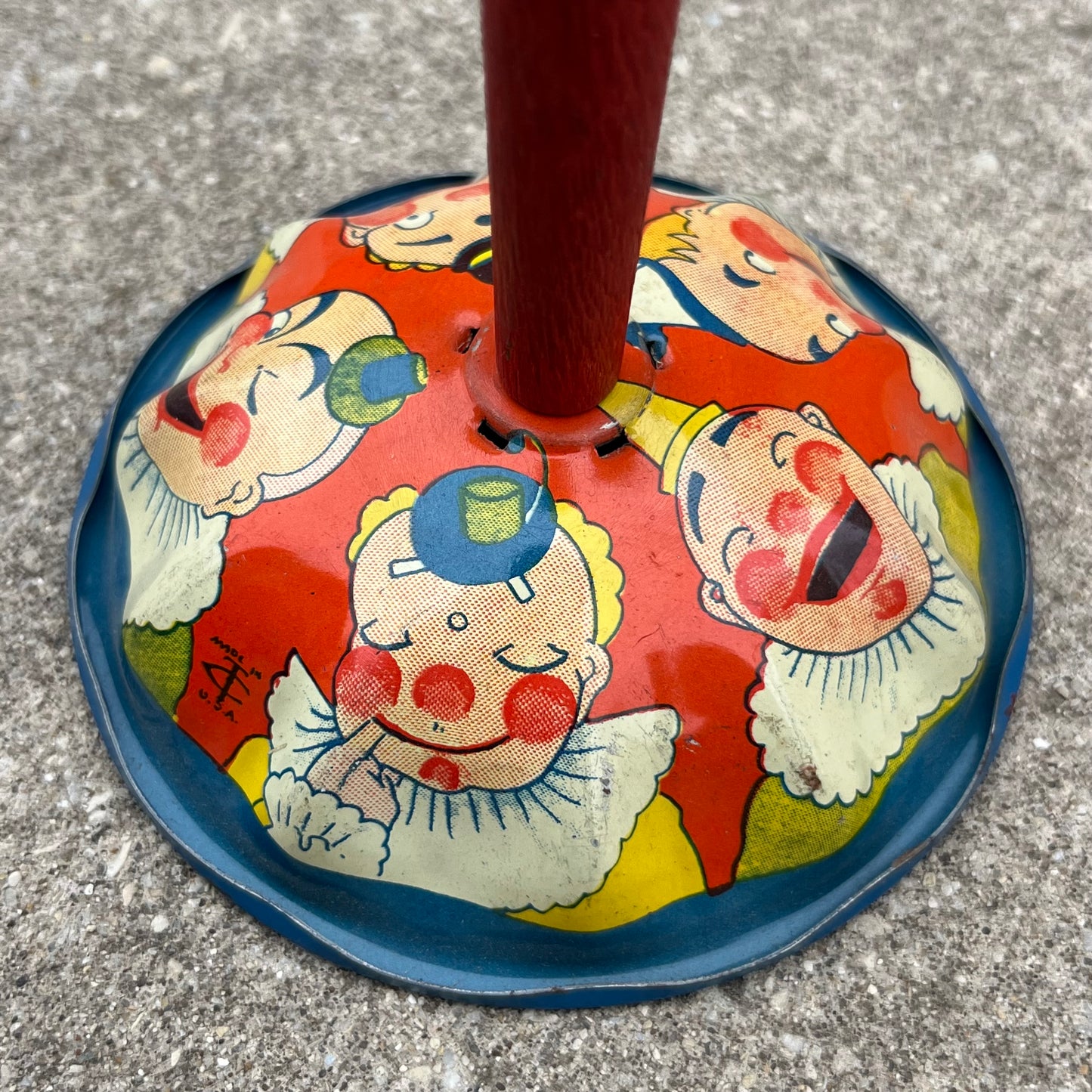 Antique circus clown noise maker.