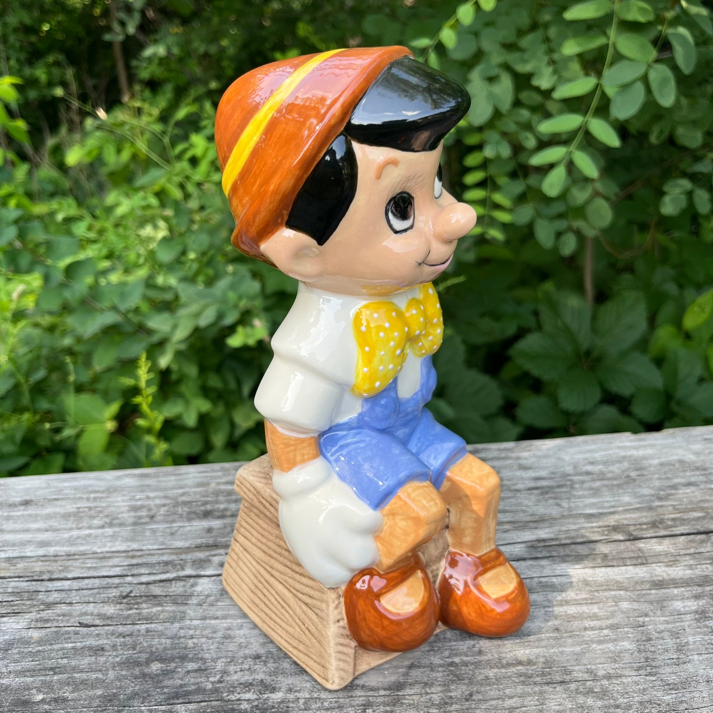 Vintage ceramic Pinocchio.