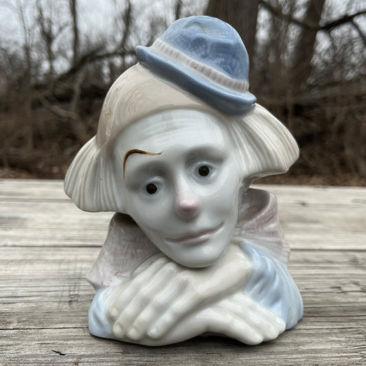 90s Paul Sebastian pensive clown.