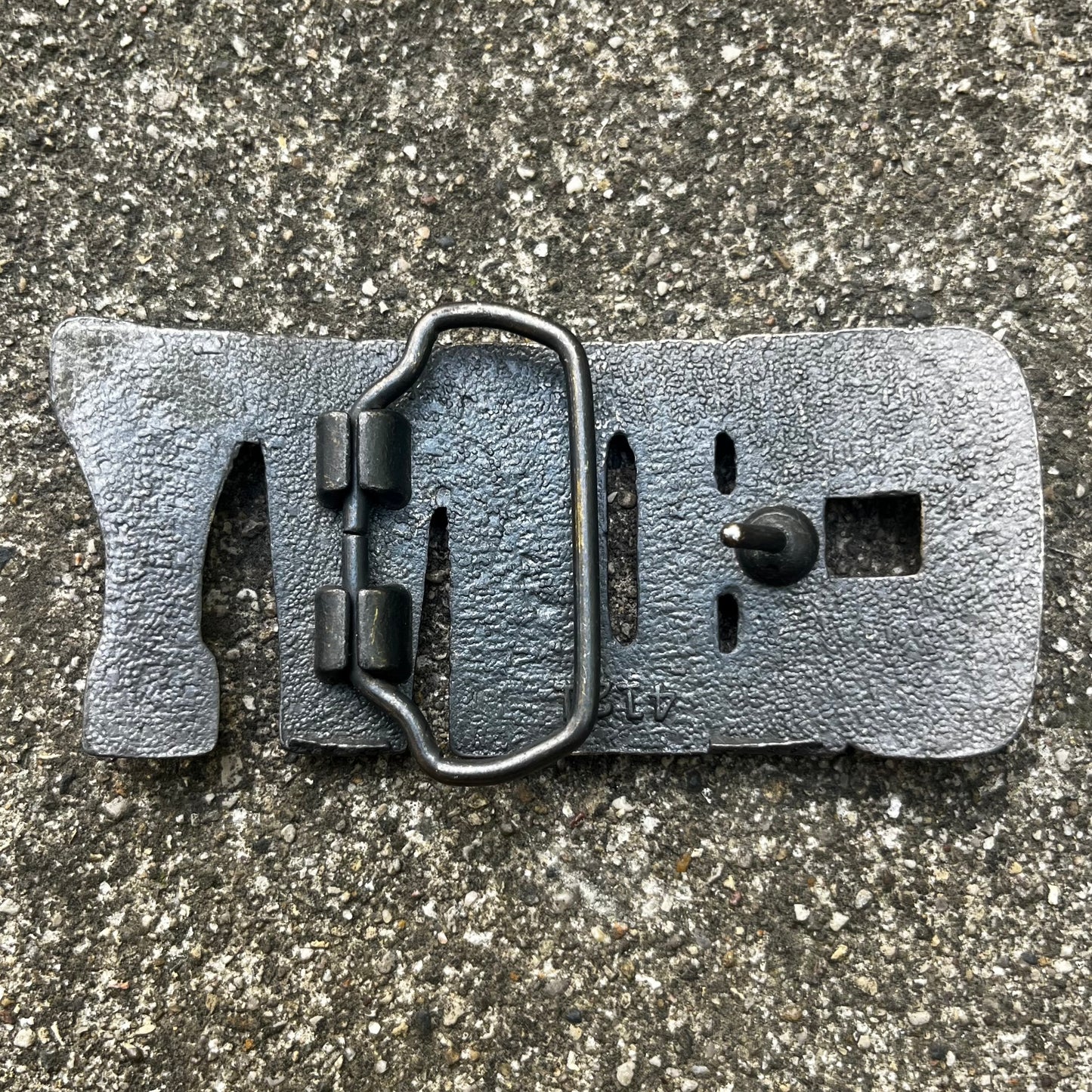 1980s Chevy belt buckle.