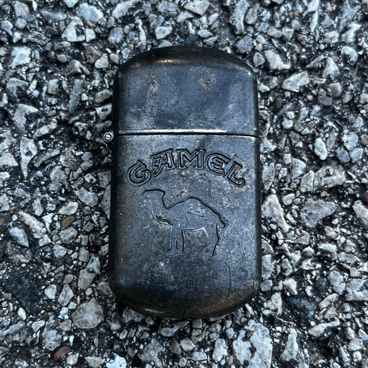 Vintage Camel flip lighter.