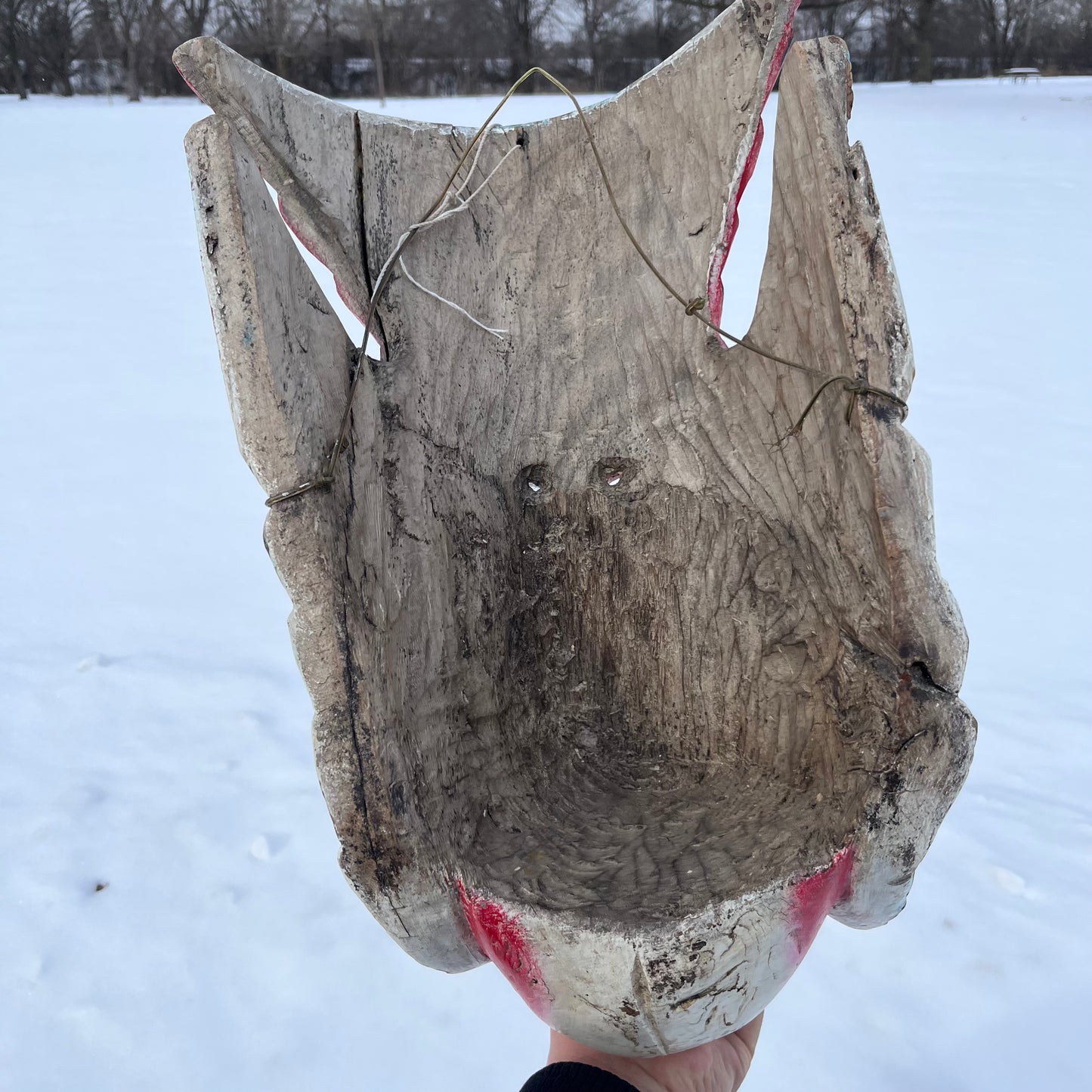 1960s/1970s Decorative Bird man mask.
