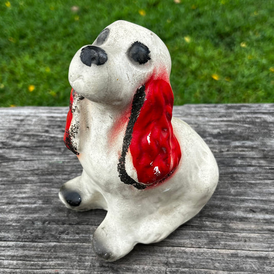 1940s Chalkware Pup.
