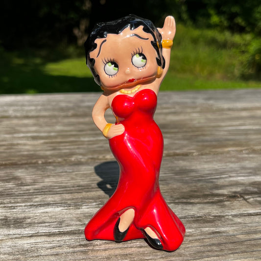 1995 Ceramic Betty Boop figure.