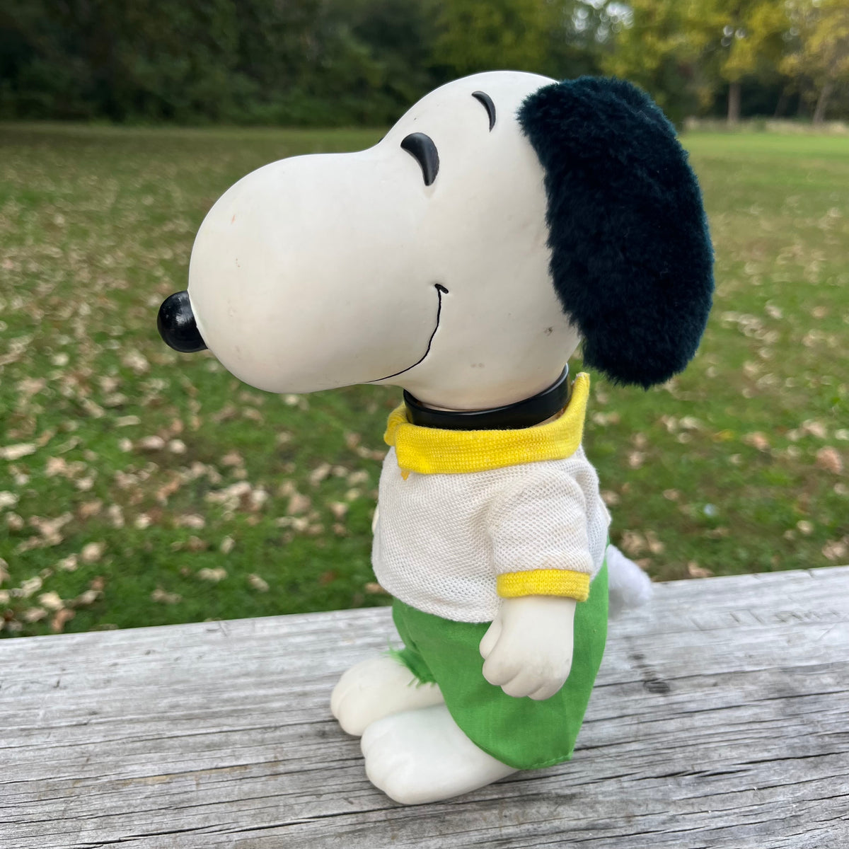 1966 Vinyl Snoopy toy.