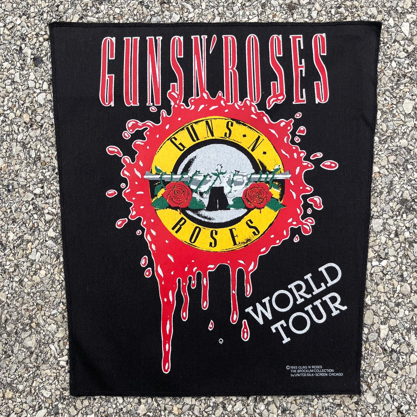 1993 GUNS N’ ROSES back patch.