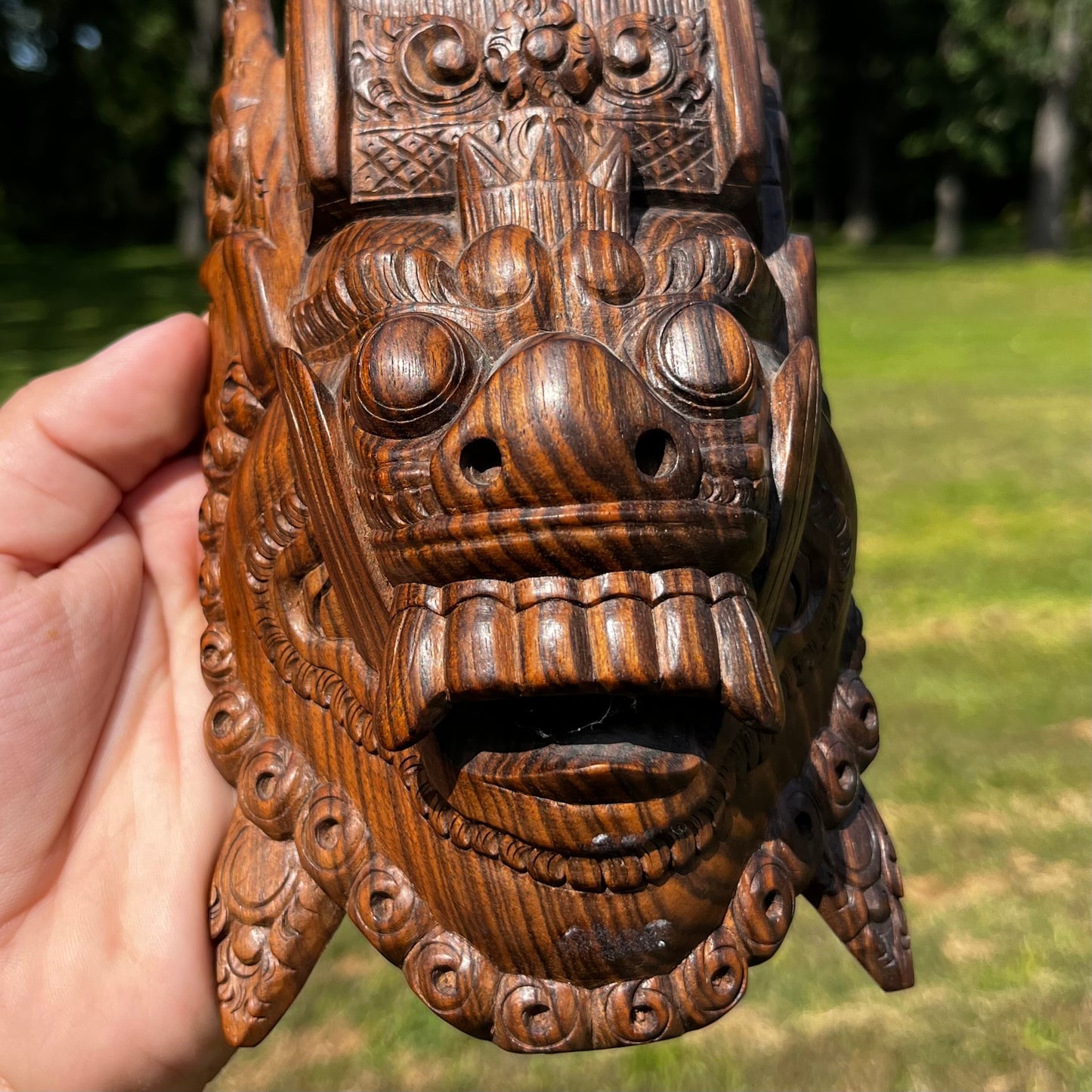 Vintage Balinese Barong mask.