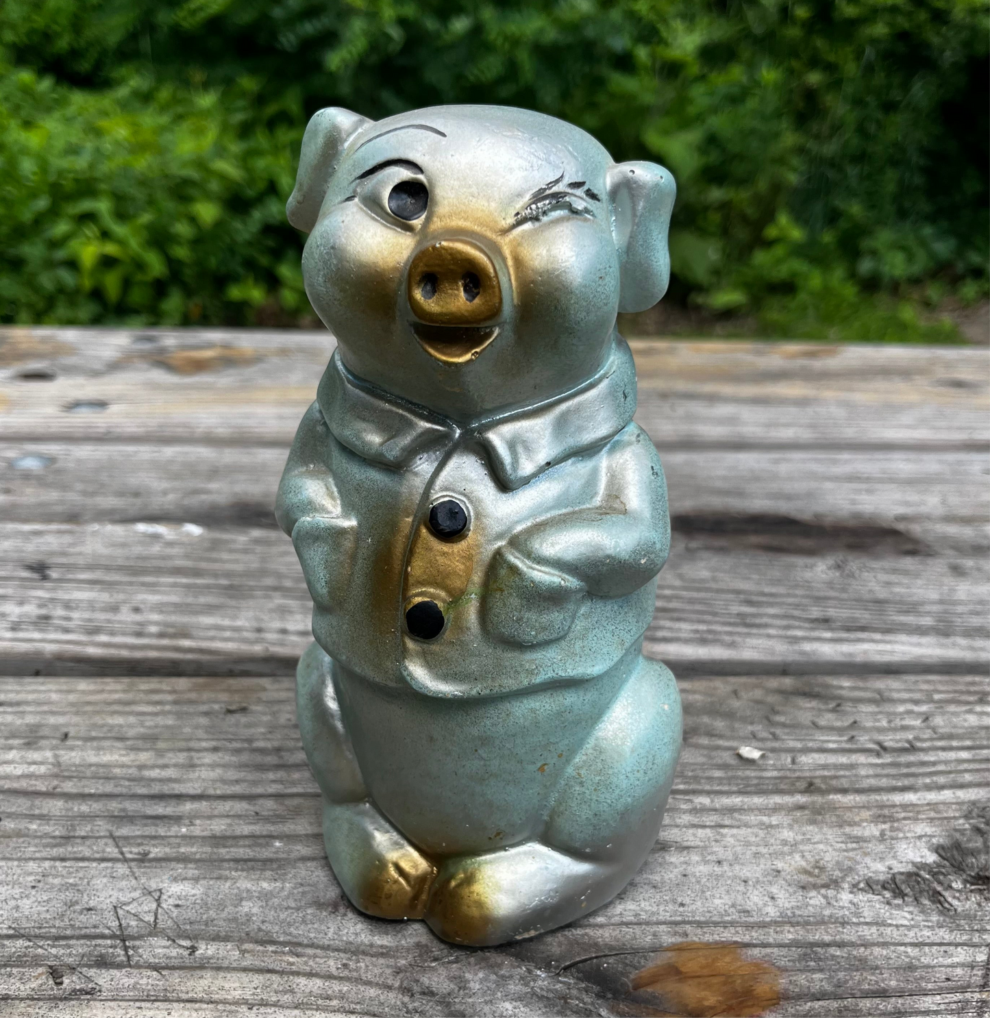 1960s Chalkware porky.