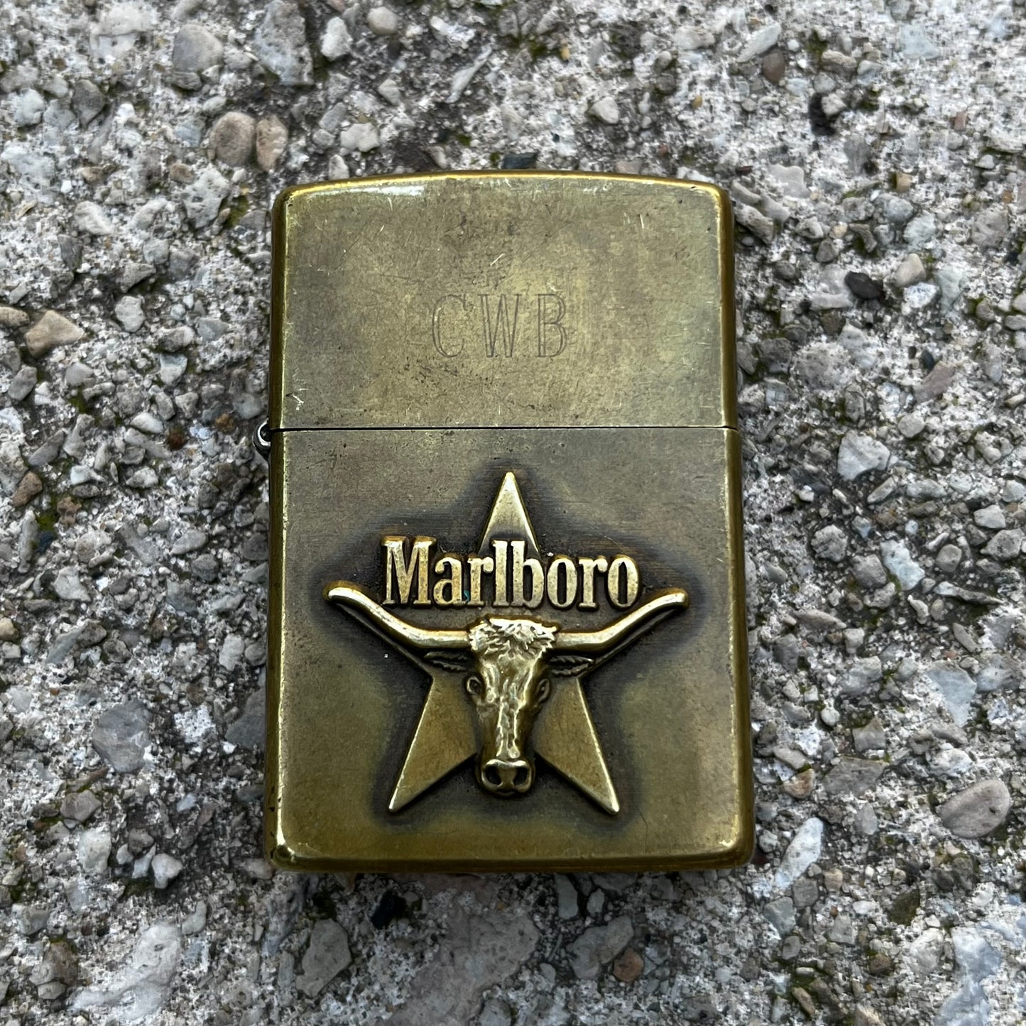 1992 Brass Marlboro Zippo.