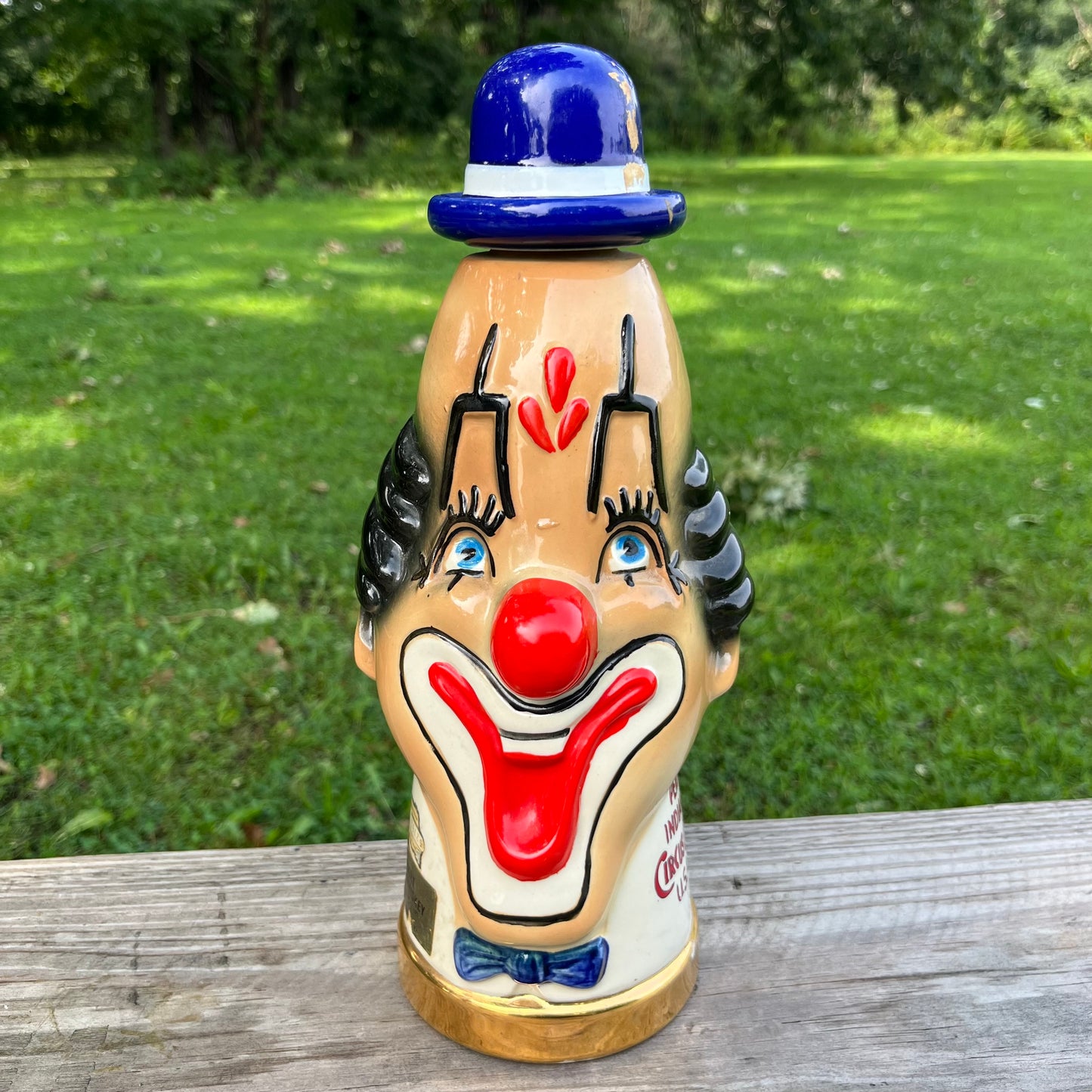 1973 Clown decanter.
