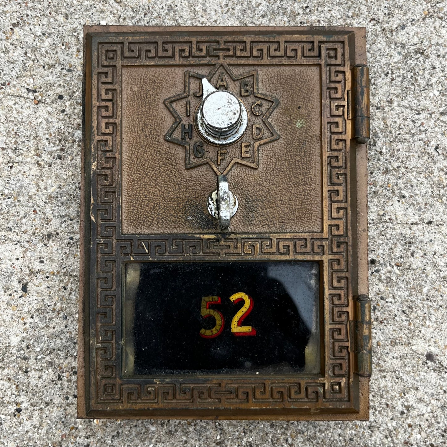 1960s U.S. P.O. Box door.