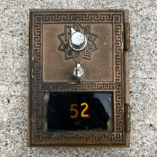 1960s U.S. P.O. Box door.