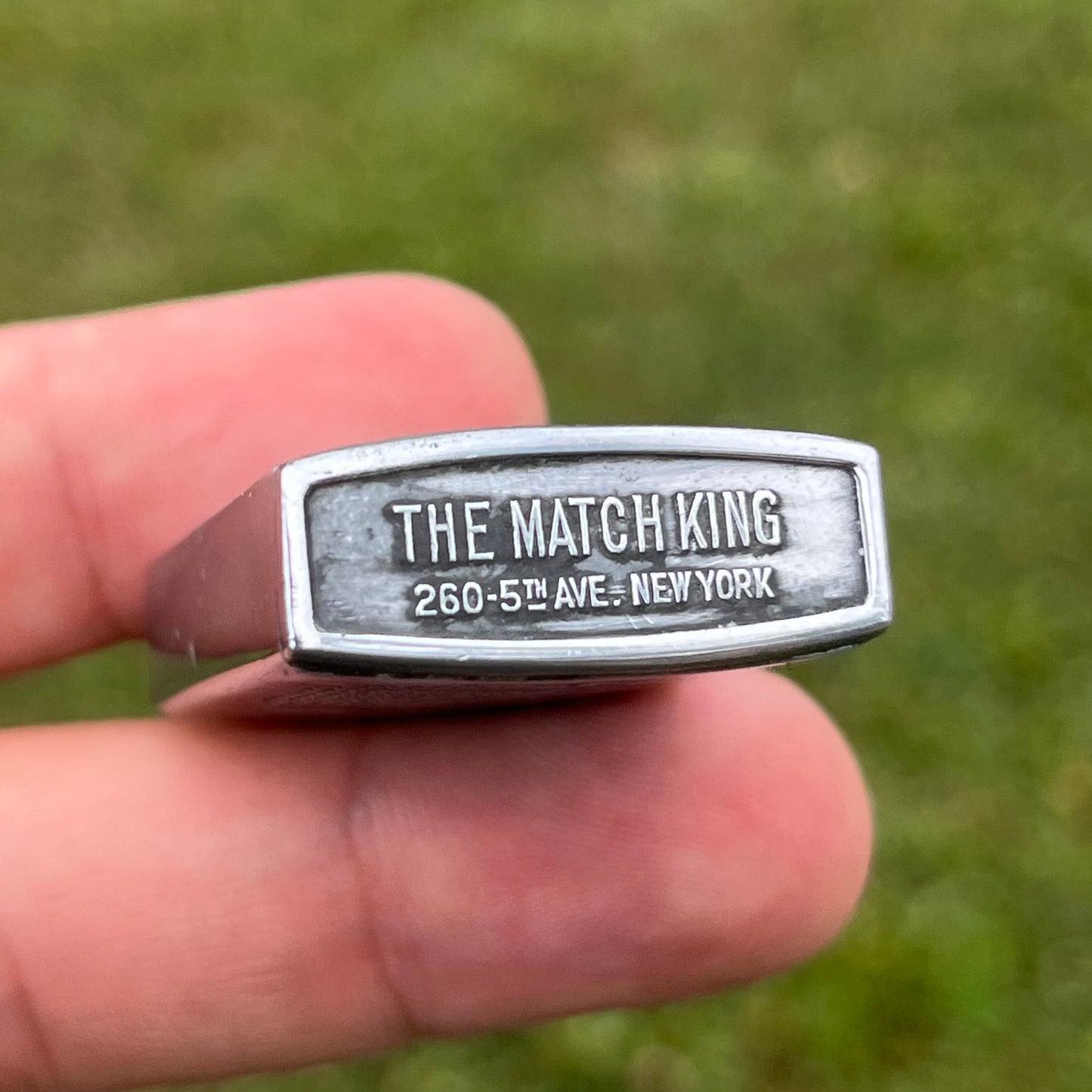 1930s Match King golfer permanent match. (Missing strike strip)