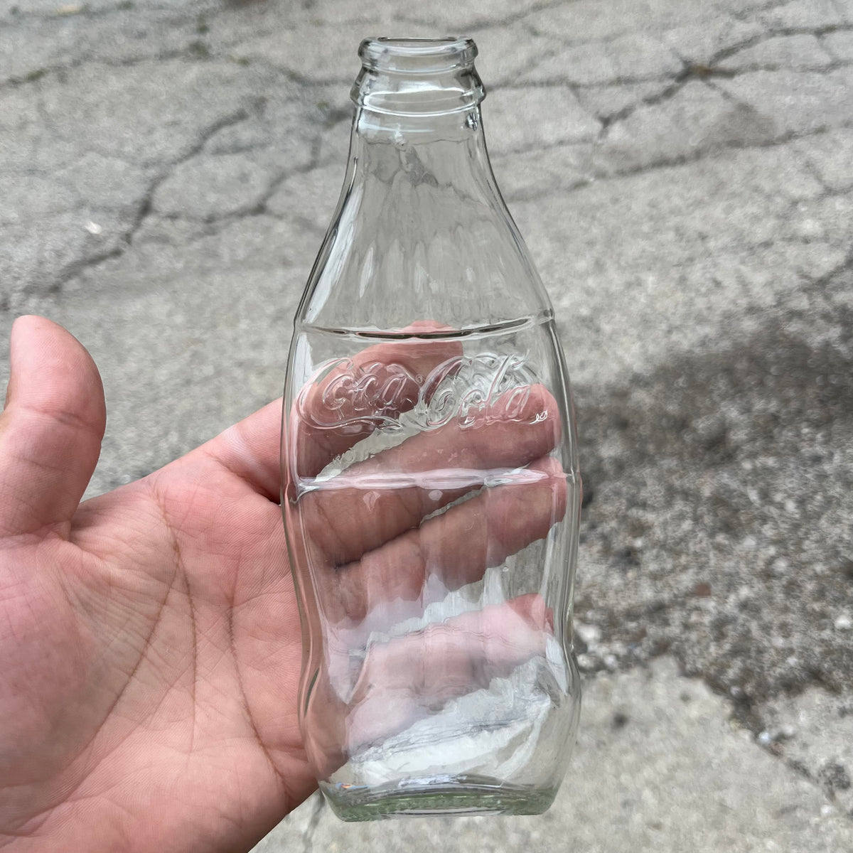 Vintage Coca-Cola bottle.