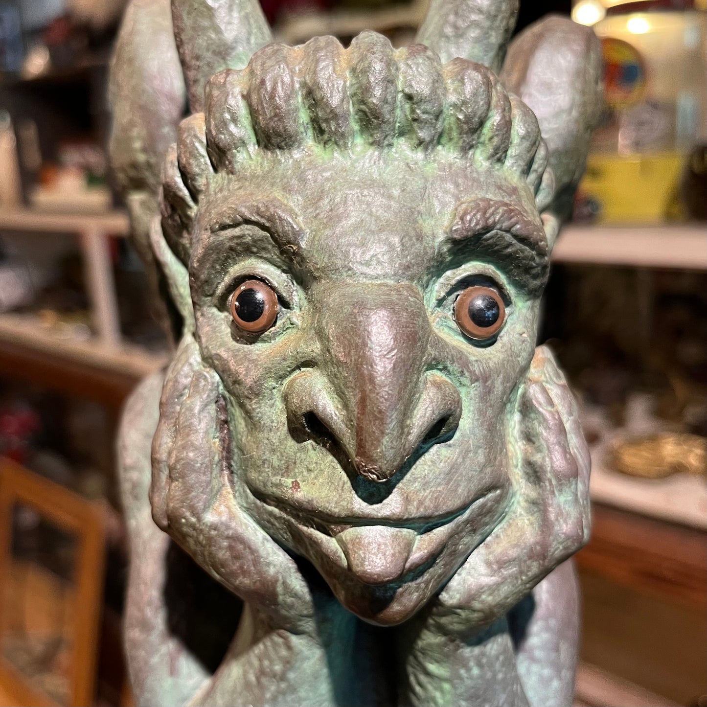 1993 Resin cast Gargoyle.