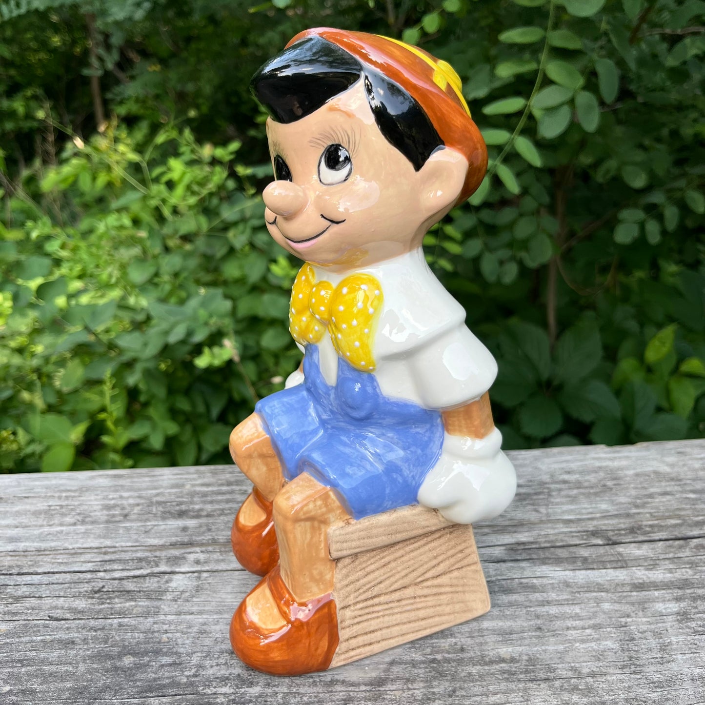 Vintage ceramic Pinocchio.