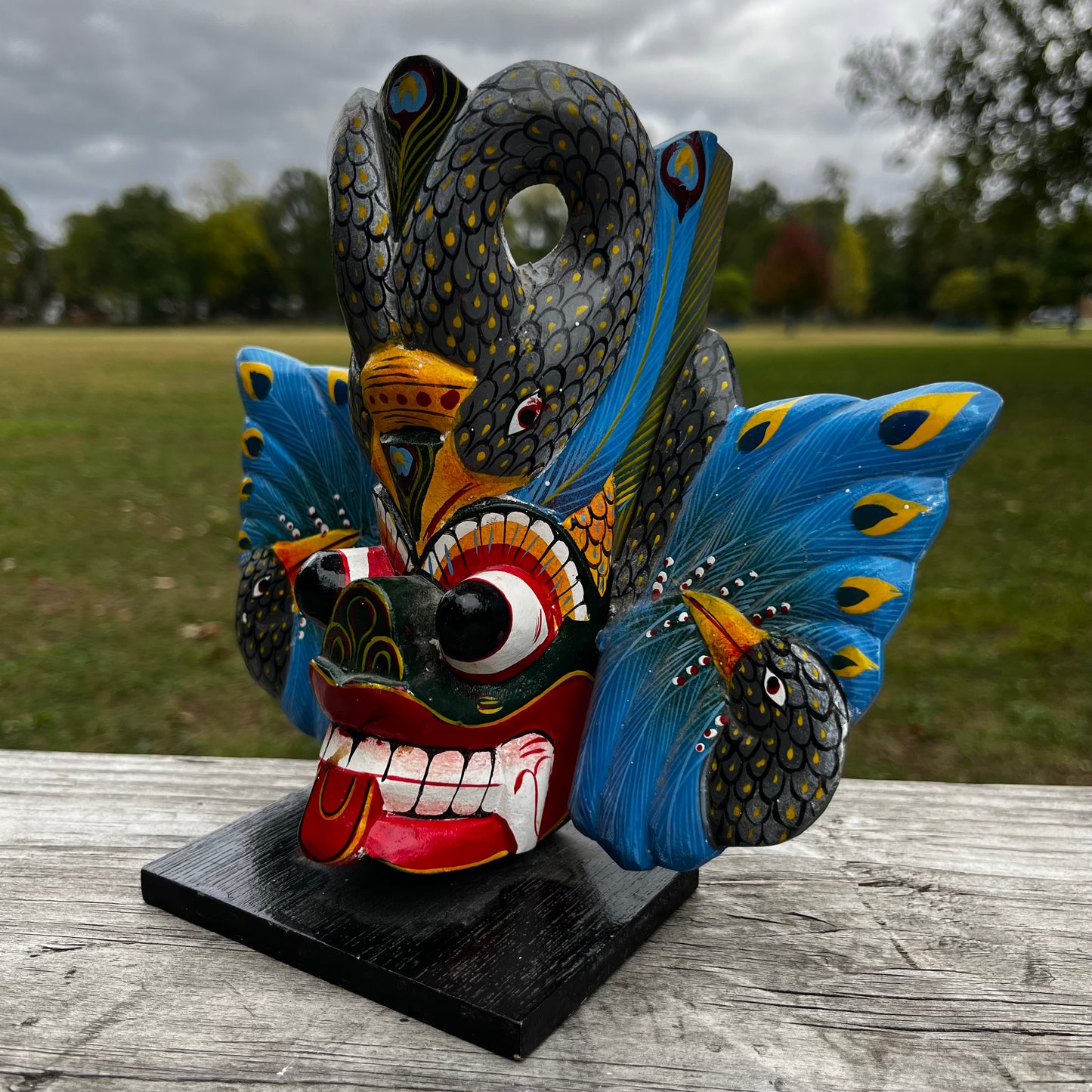 Vintage hand crafted Sri Lanken mask.
