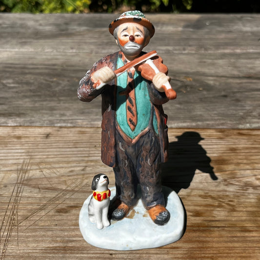 1980s Emmet Kelly figurine.