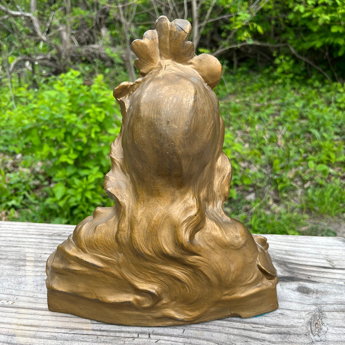 Vintage cast art nouveau “Violtetta” replica.
