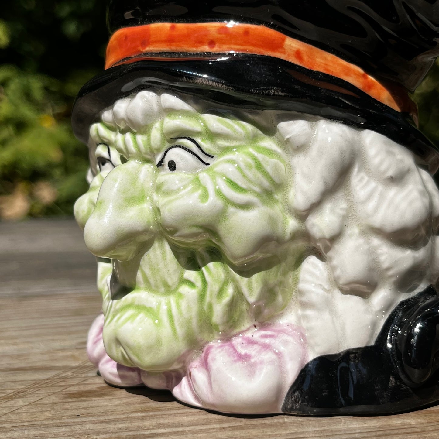 1987 Ceramic witchy mug.