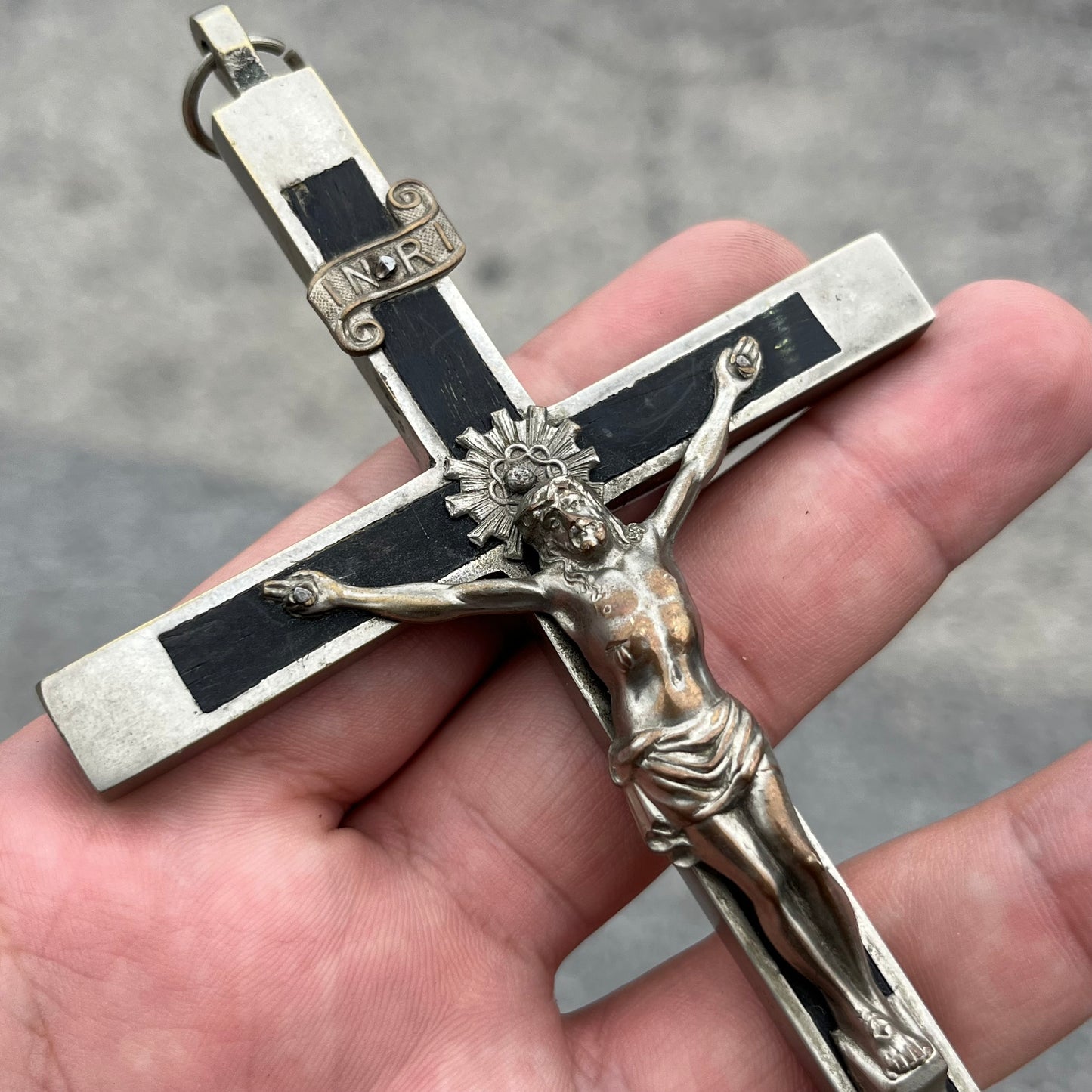 1930s/1940s Skull and Bones Crucifix.