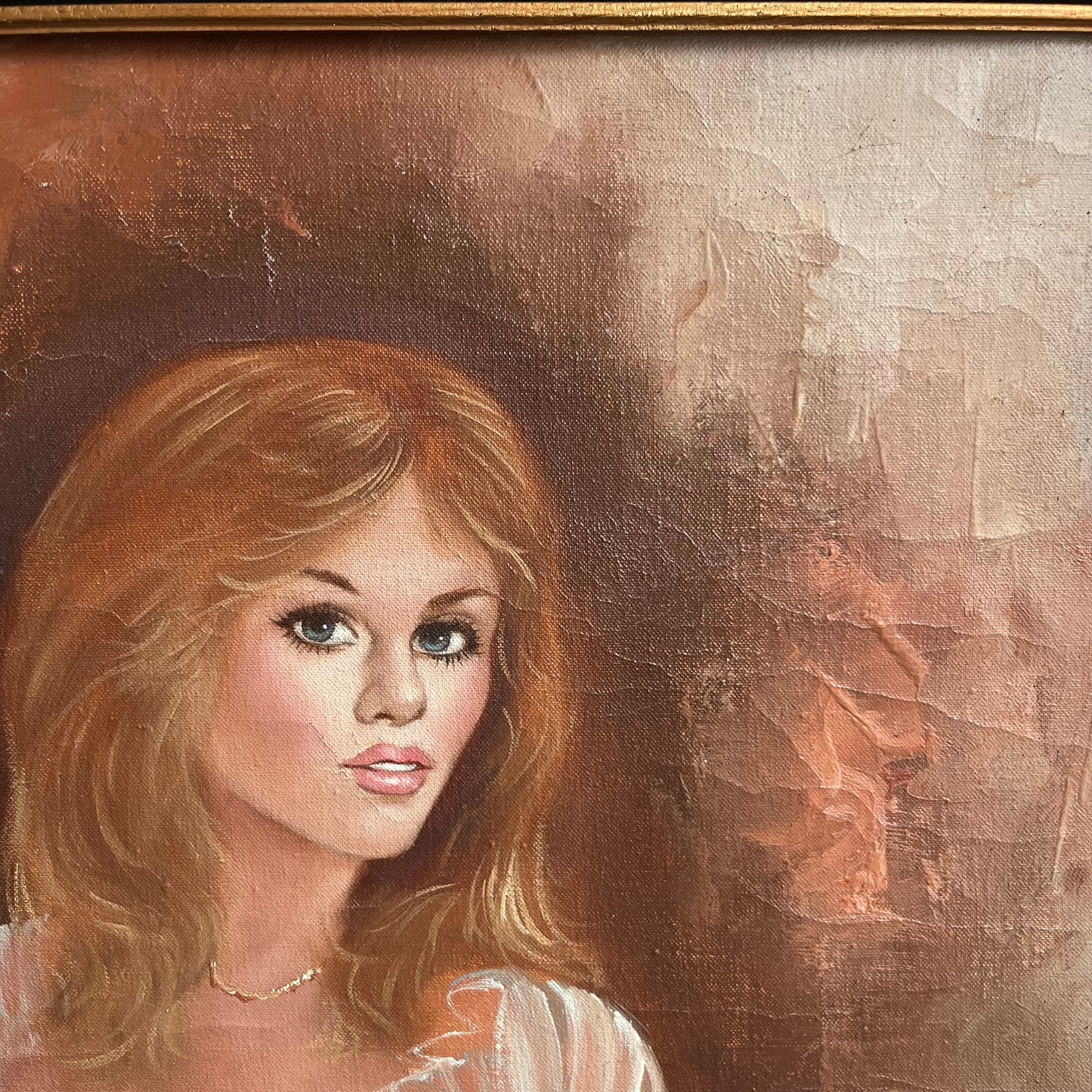 Original 1970s Nude portrait.