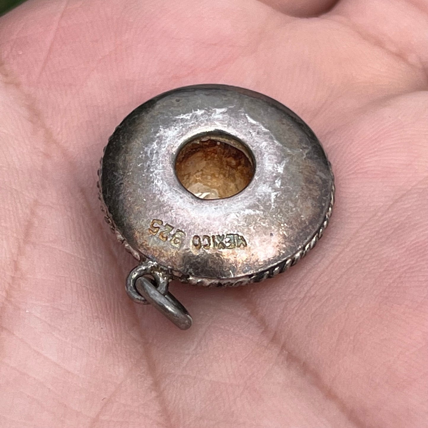 Vintage Sterling silver sombrero charm.