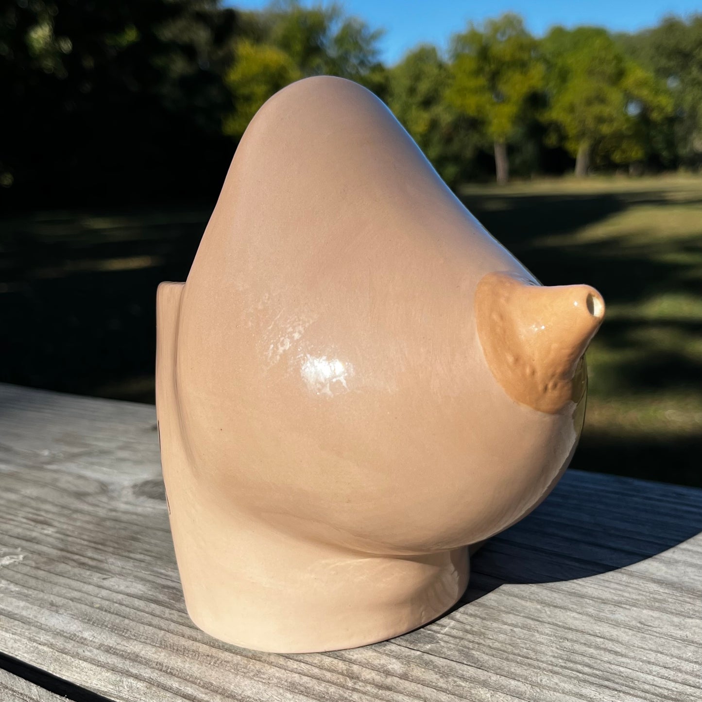 Vintage boob mug.