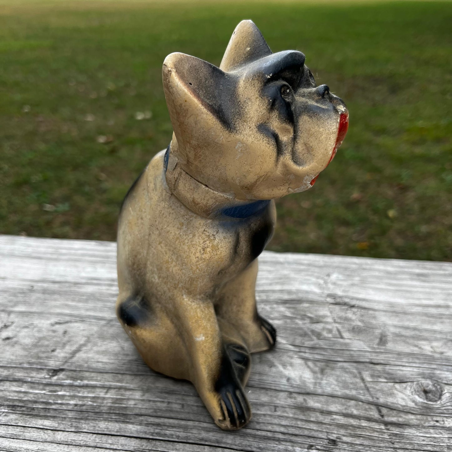 1940s Chalkware bulldog.