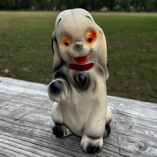 1940s Chalkware pup.
