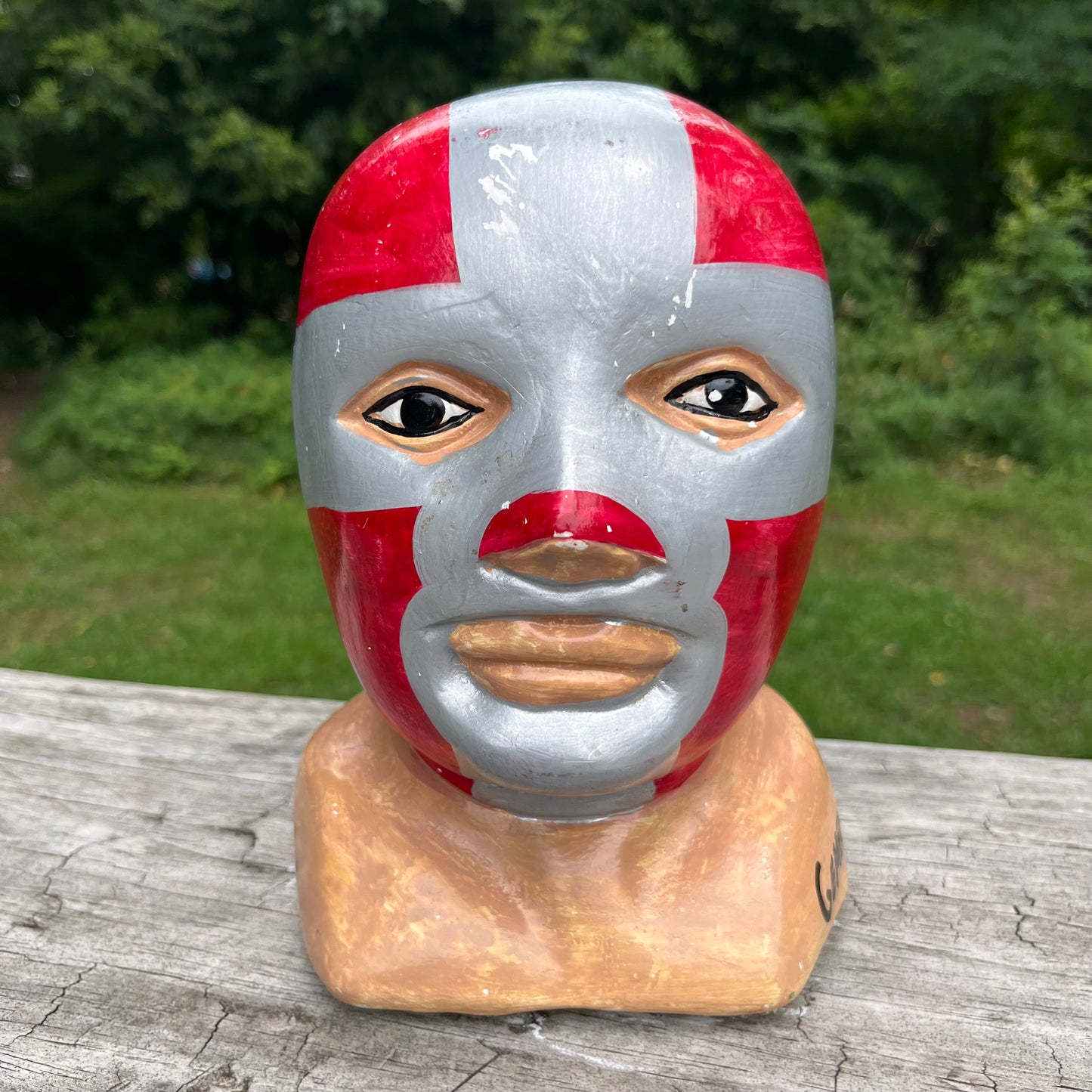 90s Gemelo Diablo Luchador bust.