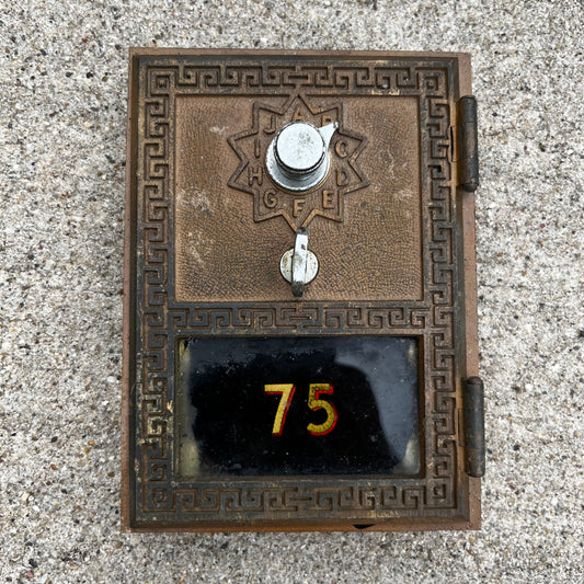 1960s U.S. P.O. Box door.