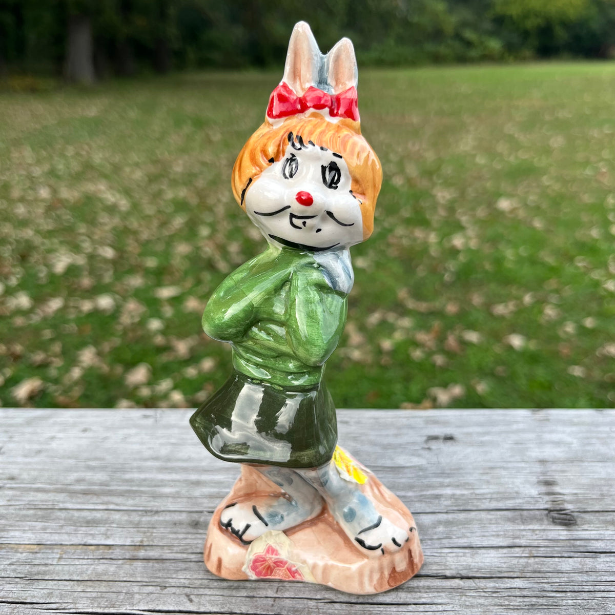 Vintage ceramic Honey Bunny Armaretto decanter.