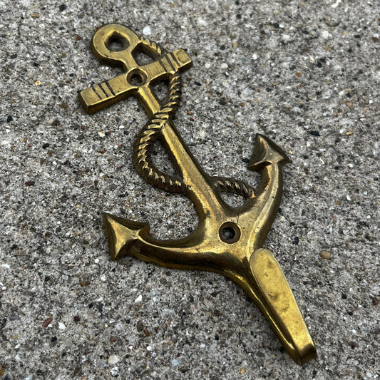 Vintage Brass anchor.