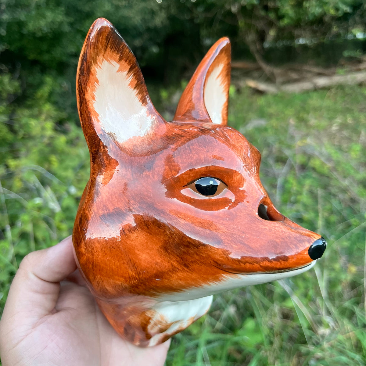 1940s Babbacombe Fox string holder.