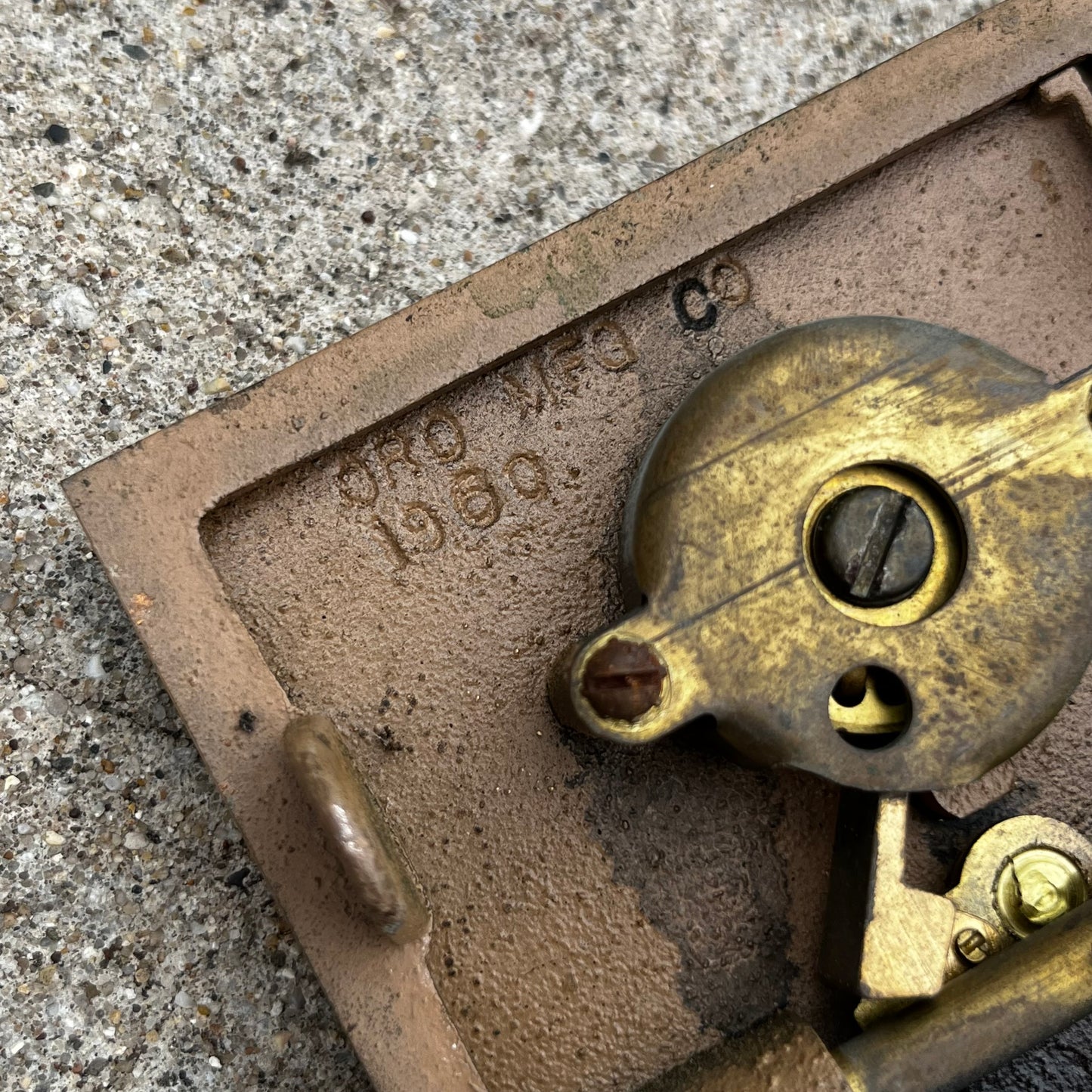 1960s U.S. P.O. Box door.