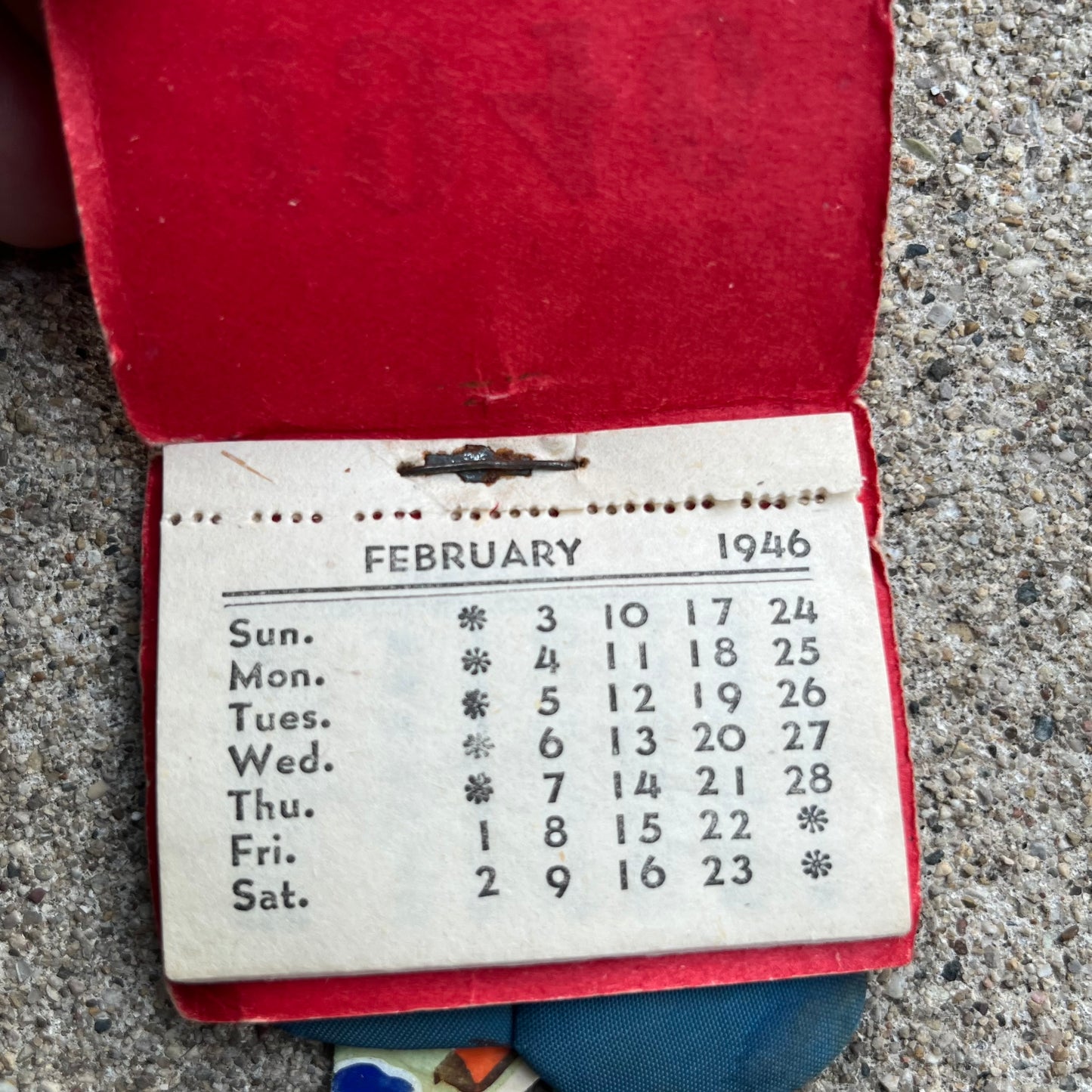 1946 Chinese calendar.