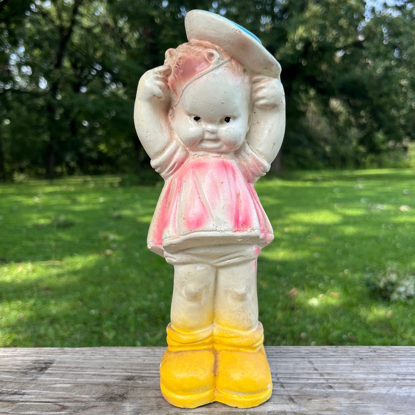 1940s Chalkware baby.