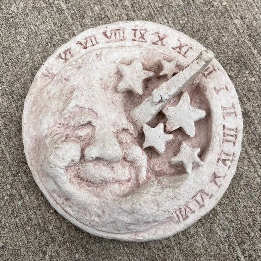 Vintage resin moon compass.