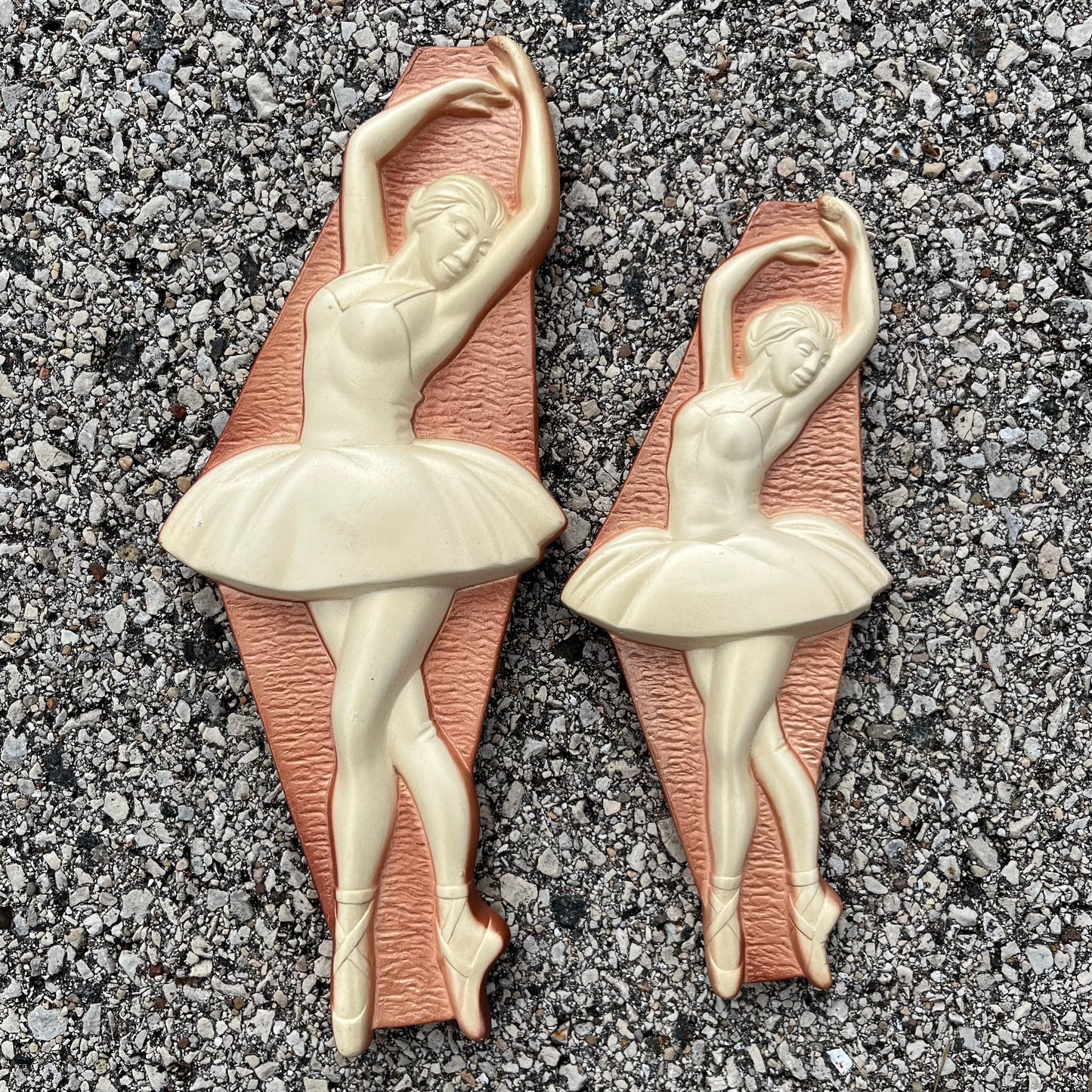 1964 Chalkware Ballerinas.