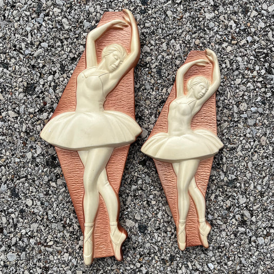 1964 Chalkware Ballerinas.