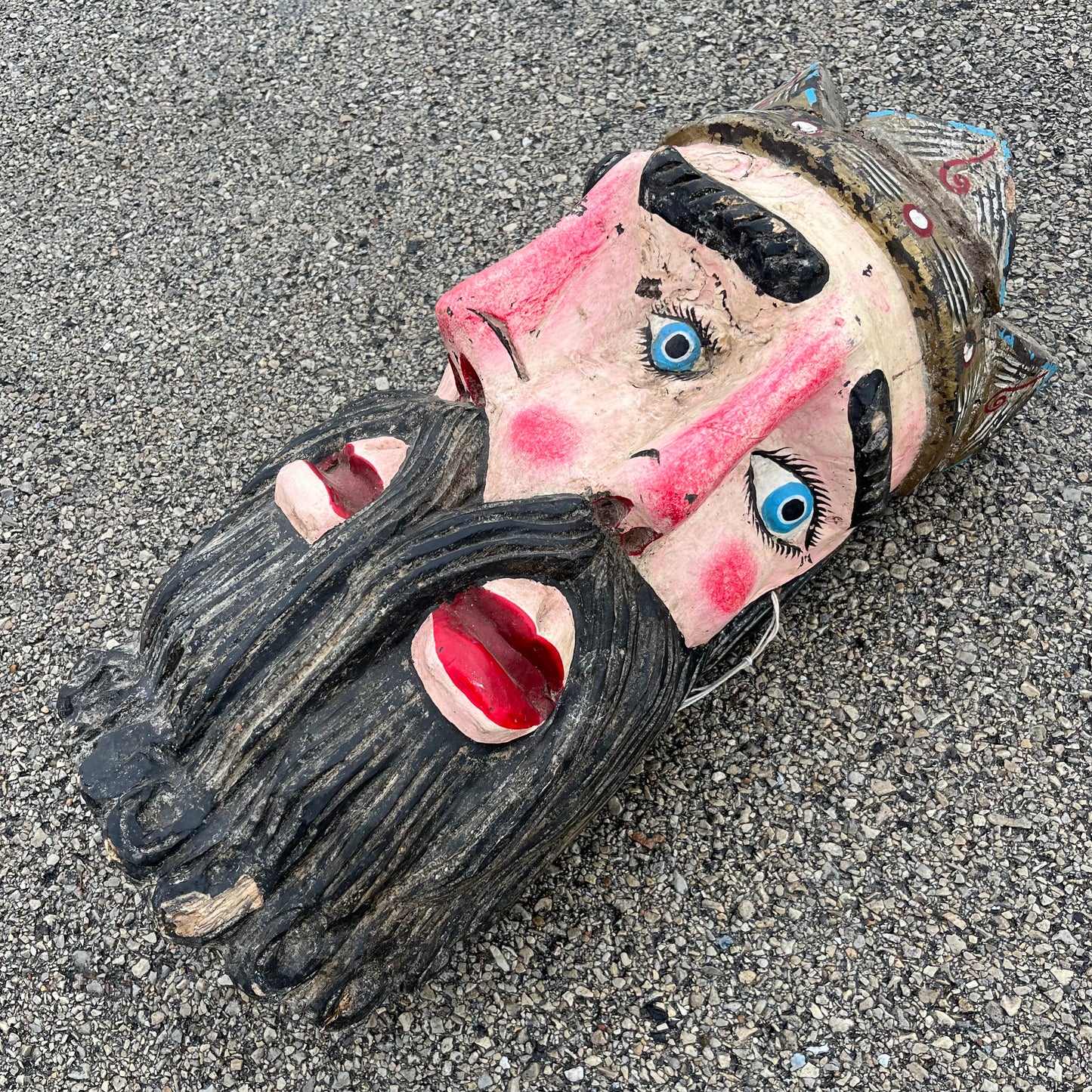 1950s Supernatural Barbones king mask.