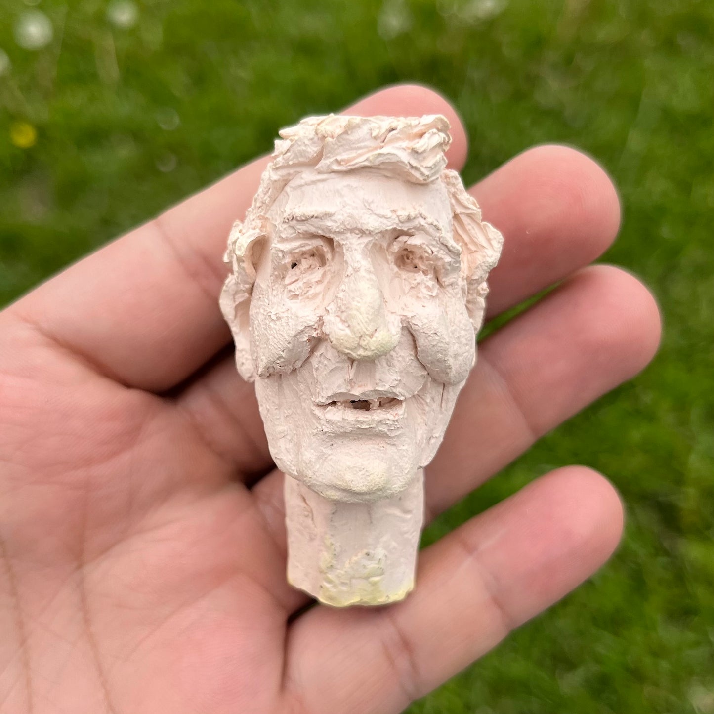 90s Clay sculture by Charlotte Burgess.