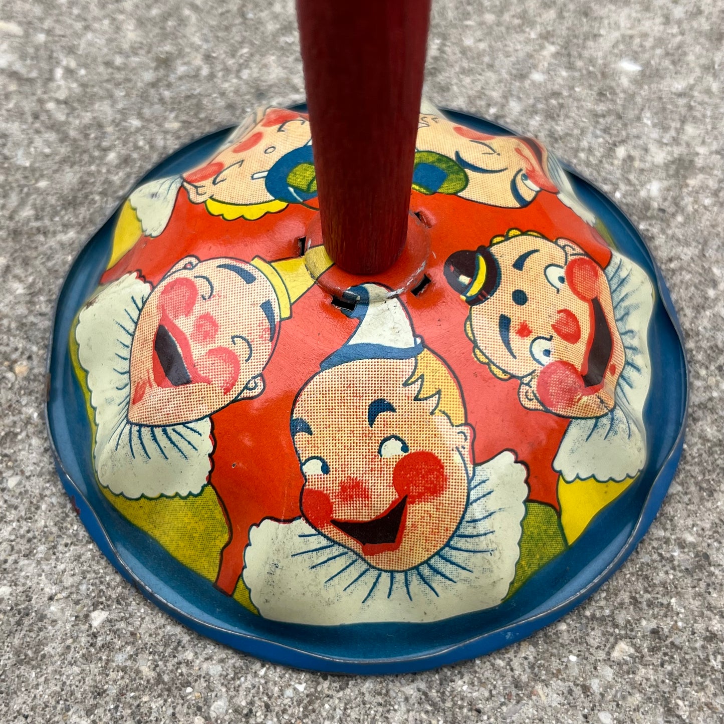 Antique circus clown noise maker.