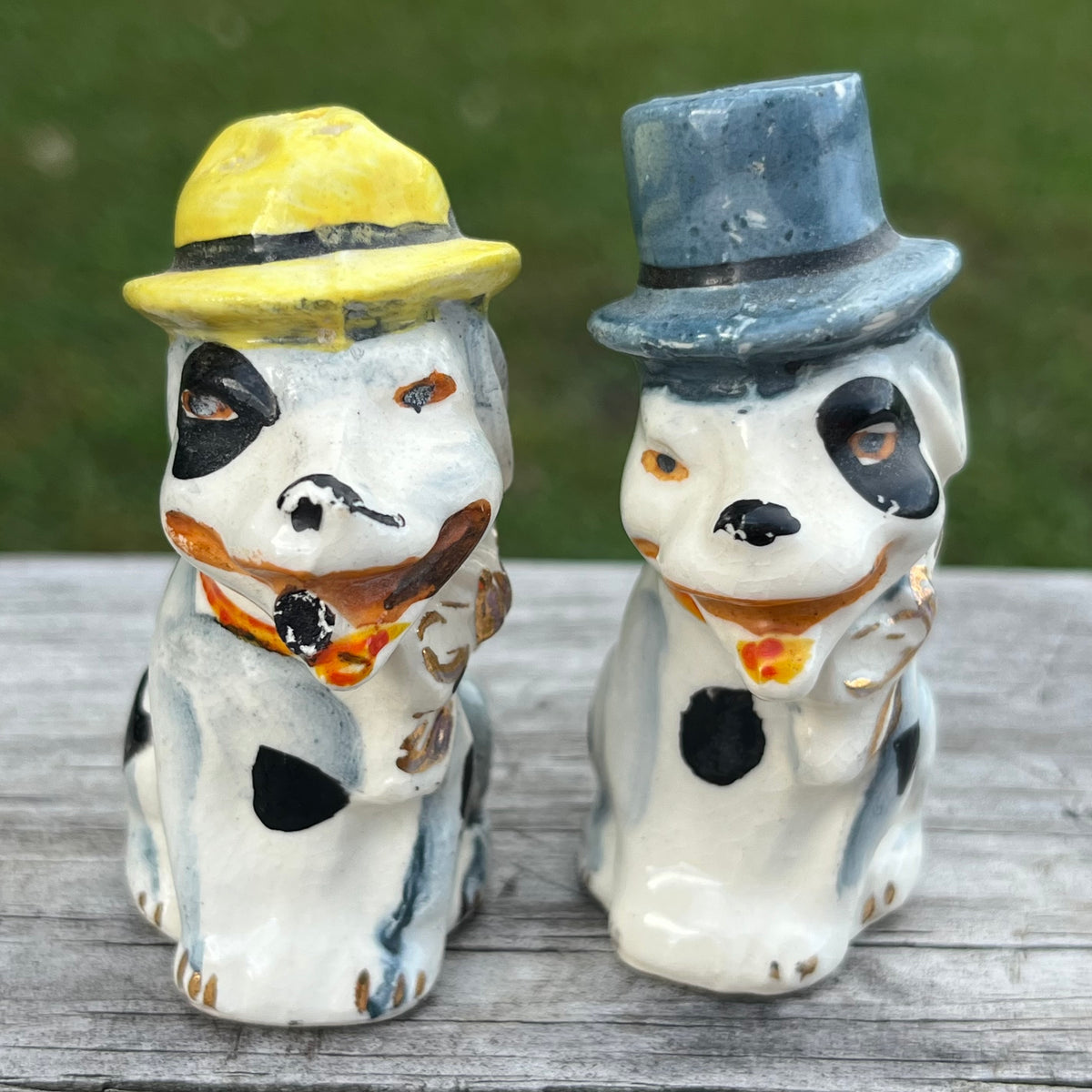 1950s Salt n’ Pepper pups.
