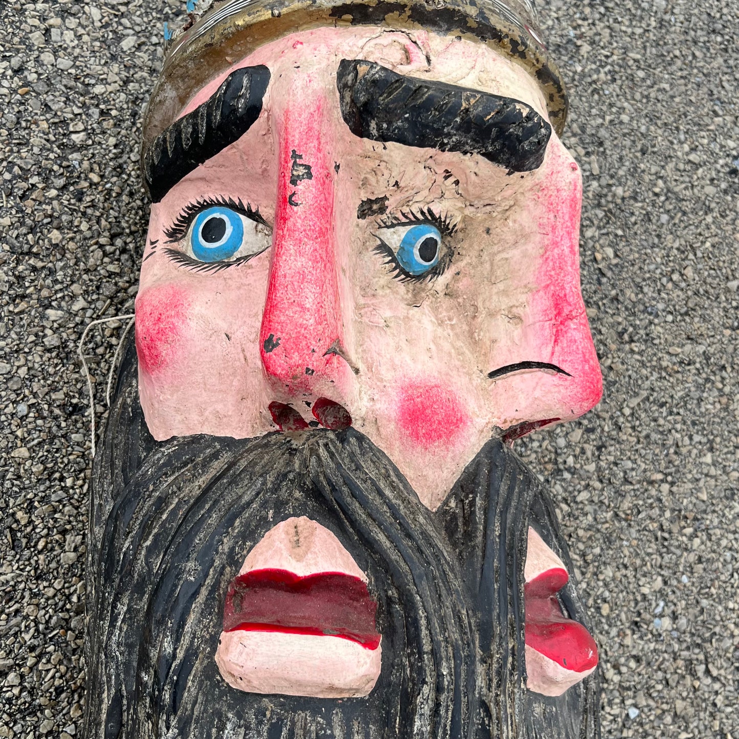 1950s Supernatural Barbones king mask.