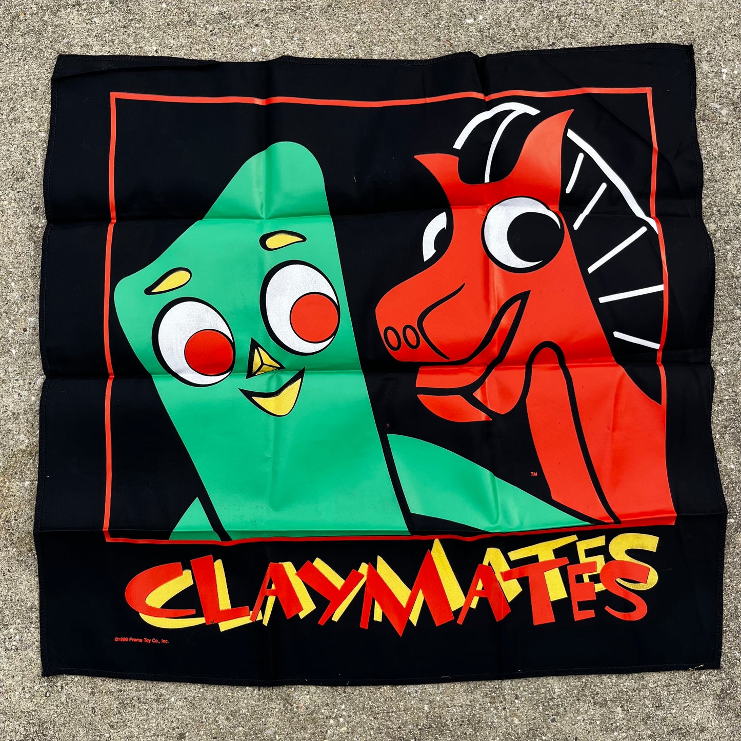 1996 Gumby and Pokey “Claymates” banner.