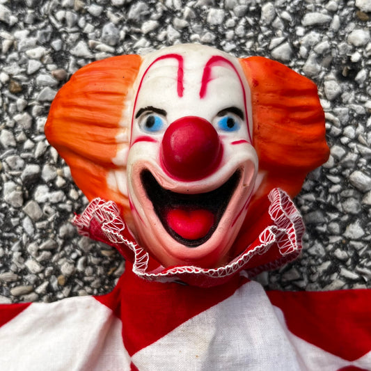 1950s Bozo the clown hand puppet.