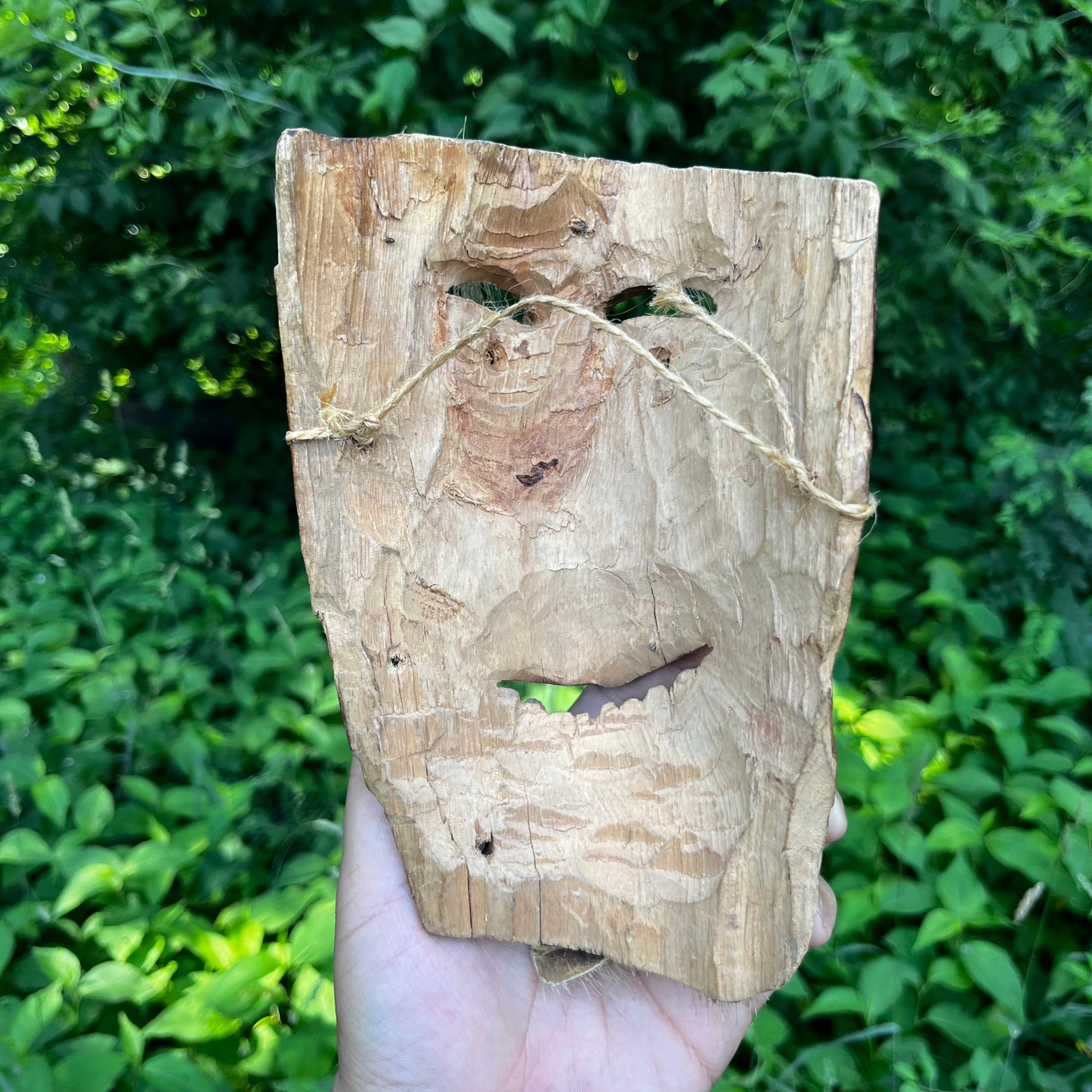 Vintage hand carved mask.