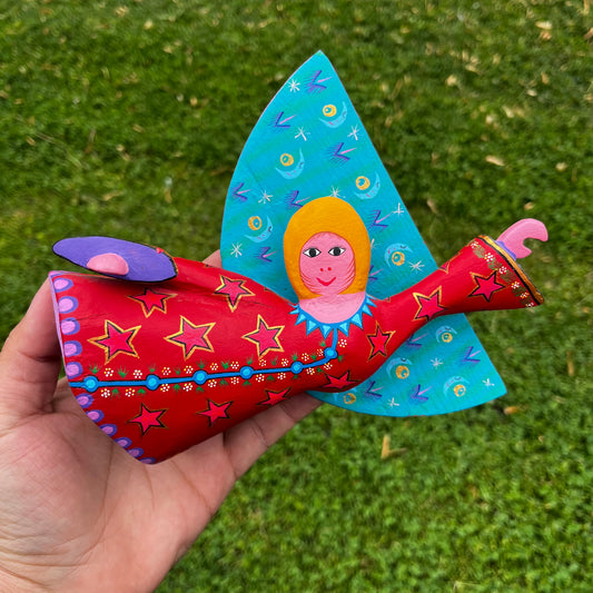 90s Hand crafted Oaxacan Angel Alebrije.
